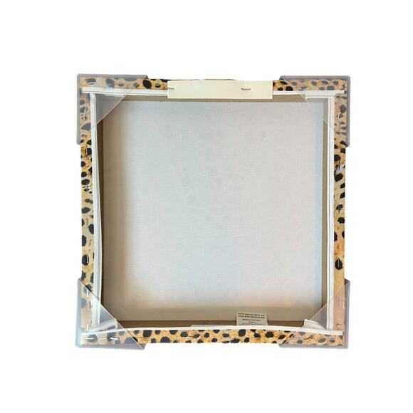 LOUIS VUITTON LEOPARD PRINT LOGO CANVAS PICTURE NEW - Picture 4 of 6